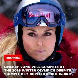 Cable News Network - CNN - Lindsey Vonn is still going to compete in the Winter Olympics despite her latest injury - 2/5/2026