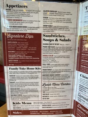 Menu photo 7 Prados Modern Mexican Cantina Lake St Louis, MO