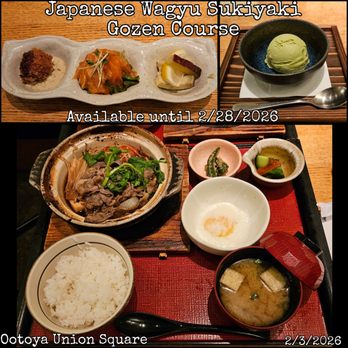 Ootoya Union Square - Love the amount of food you get for the course. - Sushi Bars Near Me - New York, New York