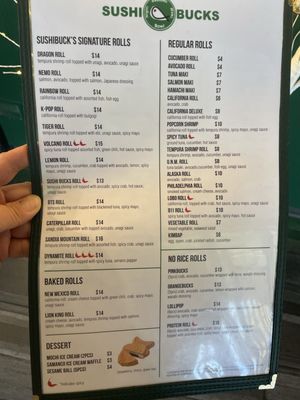 Menu photo 3 Sushibucks Albuquerque, NM