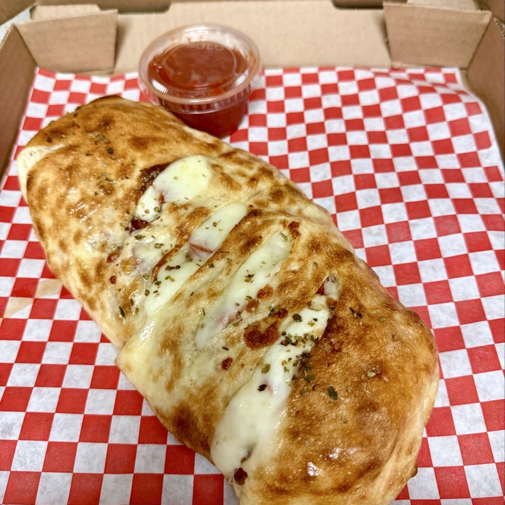 Graziano's Pizzaria - Stromboli w pepperoni and pineapple - Pizza Near Me - Oceanside, California