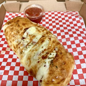 Graziano's Pizzaria - Stromboli w pepperoni and pineapple - Pizza Near Me - Oceanside, California