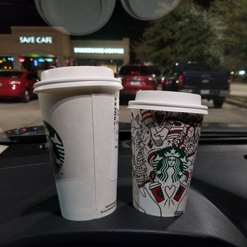 Starbucks - Grande Chesnut Praline Chai Tea Latte, Tall black & white mocha - Coffee & Tea Near Me - Kenner, Louisiana