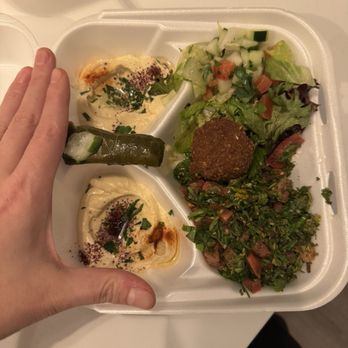 Baba Pita - Mediterranean & Persian Cuisine - Same small lunch size portion but charges $3 more just because ordered at dinner - Mediterranean Near Me - Chicago, Illinois Baba Pita - Mediterranean & Persian Cuisine - Same small lunch size portion but charges $3 more just because ordered at dinner - Mediterranean Near Me - Chicago, Illinois