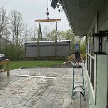 Ideal Crane Rental - Crane lifting pool - Crane Services Near Me - Milwaukee, Wisconsin Ideal Crane Rental - Crane lifting pool - Crane Services Near Me - Milwaukee, Wisconsin