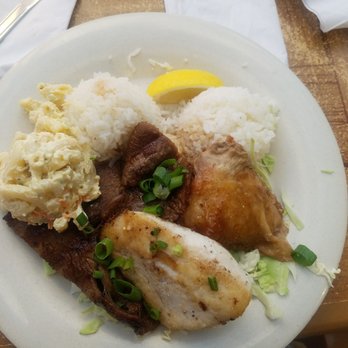 Aloha Mixed Plate - The Aloha Mixed Plate. - Hawaiian Near Me - Lahaina, Hawaii Aloha Mixed Plate - The Aloha Mixed Plate. - Hawaiian Near Me - Lahaina, Hawaii