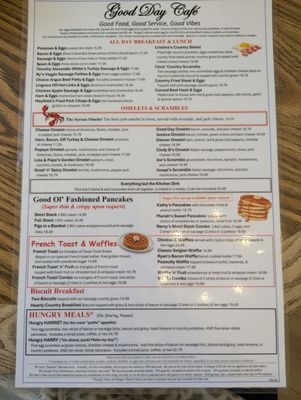 Menu photo 2 Good Day Cafe Vallejo, CA