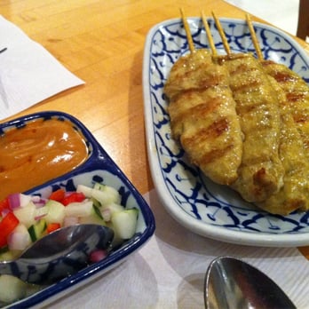 Baan Thai - Chicken satay. - Thai Near Me - Seaside, California Baan Thai - Chicken satay. - Thai Near Me - Seaside, California