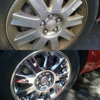 Dubble Bubble Express Mobile Detail - BEFORE & AFTER CHROME POLISH/RUST REMOVAL Dubble Bubble Express Mobile detail (561) 757-1280 https://maps.app.goo.gl/QPZ8H38CgzTff2ih9 - Auto Detailing Near Me