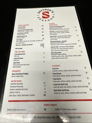 Menu photo 3 Seither's Seafood Harahan, LA