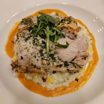Oceano Bistro - Warm water sea bass (my dish) - Seafood Near Me - Clayton, Missouri Oceano Bistro - Warm water sea bass (my dish) - Seafood Near Me - Clayton, Missouri