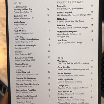 Faubourg Montclair - drink menu - French Near Me - Montclair, New Jersey Faubourg Montclair - drink menu - French Near Me - Montclair, New Jersey