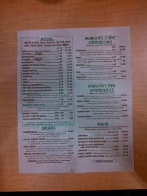 Menu photo 4 Marion's Piazza Mason, OH