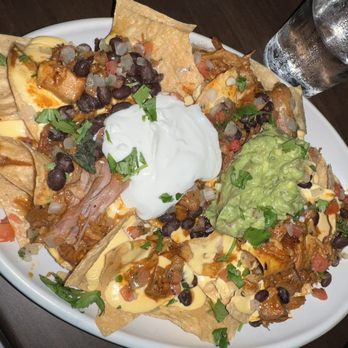 Culinary Dropout - BBQ Pork Belly Nachos - New American Near Me - Charlotte, North Carolina