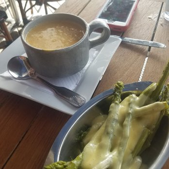 Sundowners - Asparagus and lobster bisque - Seafood Near Me - Key Largo, Florida Sundowners - Asparagus and lobster bisque - Seafood Near Me - Key Largo, Florida