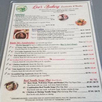 Lee's Bakery - Vietnamese Near Me - Atlanta, Georgia