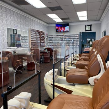 Fantastic Nails - Great COVID precautions in place. So clean and organized! - Nail Salons Near Me - Orange, California