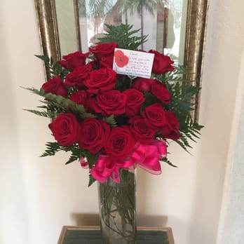 The Bloom Shoppe - Dozen and a half of beautiful red roses. - Florists Near Me - Temecula, California The Bloom Shoppe - Dozen and a half of beautiful red roses. - Florists Near Me - Temecula, California