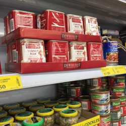 Poundstretcher - £1.50 for a can of corned beef