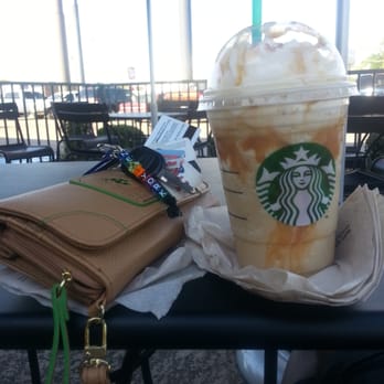 Starbucks - Wash the stress away!! Caramel ribbon frapp!! :-) - Coffee & Tea Near Me - Baytown, Texas Starbucks - Wash the stress away!! Caramel ribbon frapp!! :-) - Coffee & Tea Near Me - Baytown, Texas
