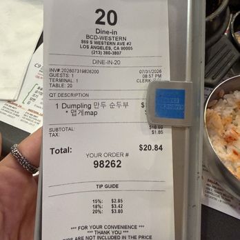 BCD Tofu House - Pretty good value for the amount of food - Korean Near Me - Los Angeles, California
