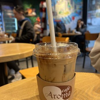 Cafe Aroma - Chocolate Raspberry Cold Brew - Cafes Near Me - New York, New York Cafe Aroma - Chocolate Raspberry Cold Brew - Cafes Near Me - New York, New York