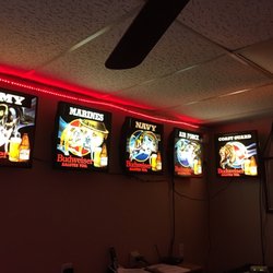American Legion Post 122 - Budweiser military branches advertisements.
