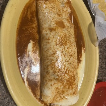 El Patron Mexican Grill - Burrito Azteca - STUFFED to the max - Mexican Near Me - Uniontown, Pennsylvania