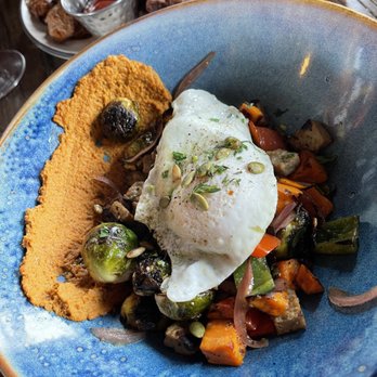The Bellwether - Sweet potato & brussel hash - Cocktail Bars Near Me - St. Louis, Missouri The Bellwether - Sweet potato & brussel hash - Cocktail Bars Near Me - St. Louis, Missouri