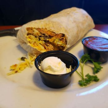 Corky's Kitchen & Bakery - Machaca burrito the size of an actual baby. - American Near Me - Ladera Ranch, California Corky's Kitchen & Bakery - Machaca burrito the size of an actual baby. - American Near Me - Ladera Ranch, California