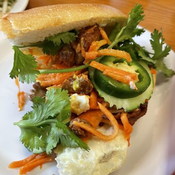 Baguette Bistro - S4. BBQ Pork sandwich - Bnh m tht nung - Vietnamese Near Me - East Windsor, New Jersey