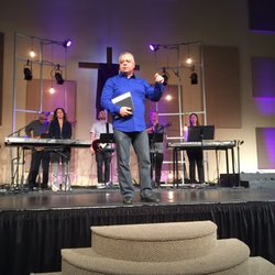 Cornerstone Church - Pastor Rick teaching the Word