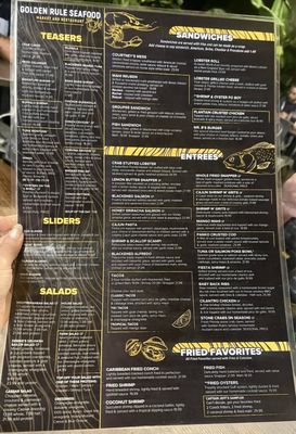 Menu photo 8 Golden Rule Seafood Miami, FL