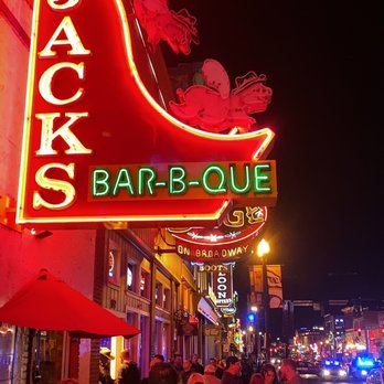 Jack's Bar-B-Que - Signage at night - Barbeque Near Me - Nashville, Tennessee Jack's Bar-B-Que - Signage at night - Barbeque Near Me - Nashville, Tennessee