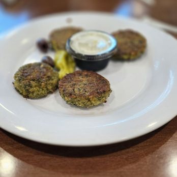 Taziki's Mediterranean Cafe - Keystone Crossing - Falafel appetizer - Mediterranean Near Me - Indianapolis, Indiana Taziki's Mediterranean Cafe - Keystone Crossing - Falafel appetizer - Mediterranean Near Me - Indianapolis, Indiana