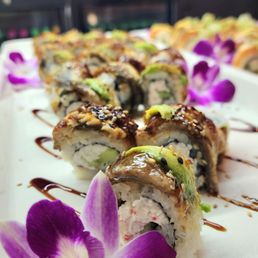 Omg sushi dinner delicious