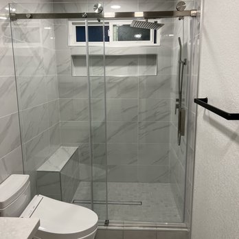 East Star Building Supply - Toto washlet (toilet/bidet), mosaic shower floor tiles, floor tiles, and linear drain from East Star. - Kitchen & Bath Near Me - Fremont, California