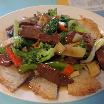 Pho Vina Burien - Vegan Combination Crispy Noodle - Vietnamese Near Me - Burien, Washington Pho Vina Burien - Vegan Combination Crispy Noodle - Vietnamese Near Me - Burien, Washington