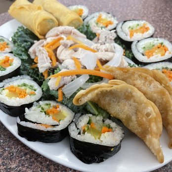Atypical Restaurant - Sampler plate. - Korean Near Me - Columbia, South Carolina Atypical Restaurant - Sampler plate. - Korean Near Me - Columbia, South Carolina