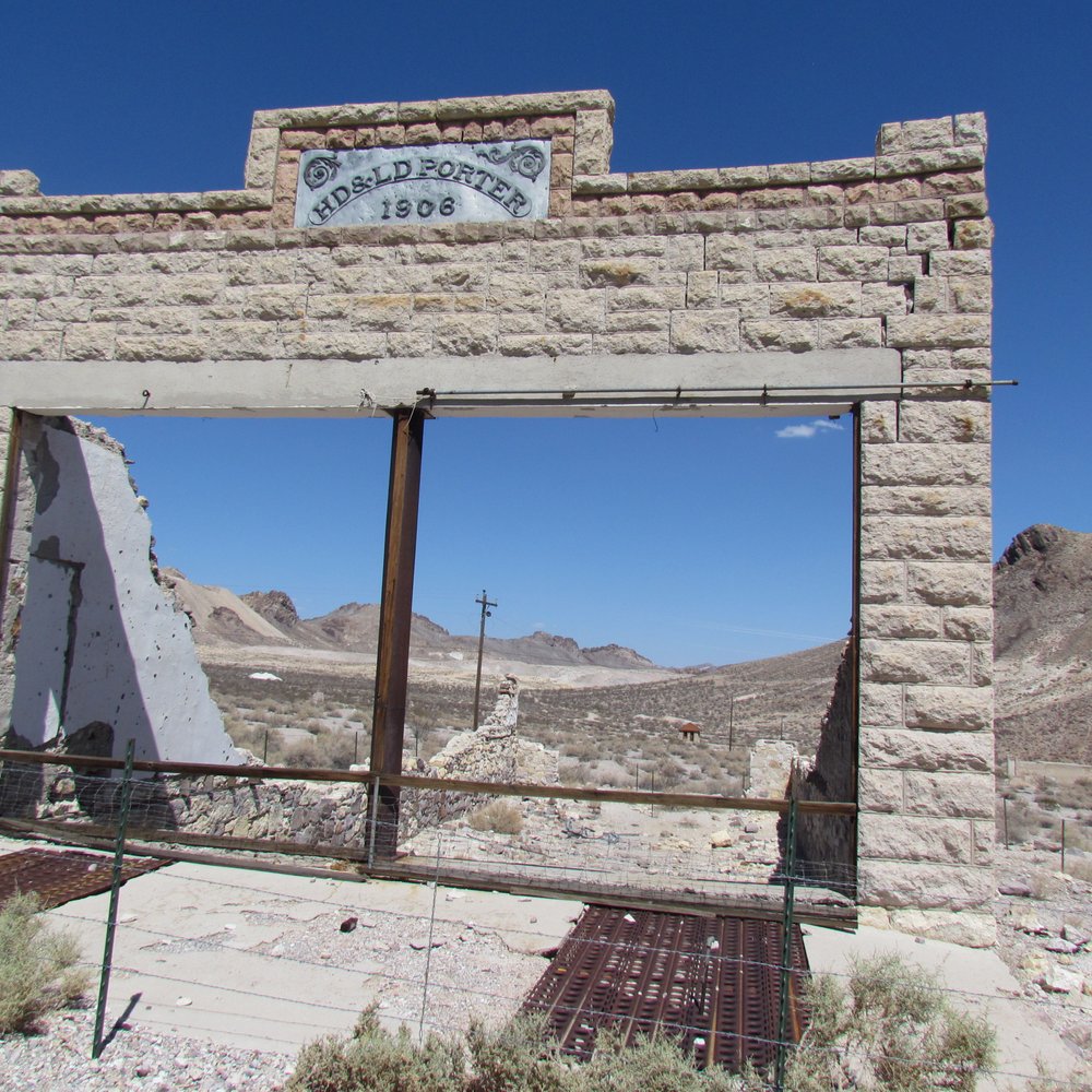 Rhyolite Ghost Town - Landmarks & Historical Buildings Near Me - Beatty, Nevada Rhyolite Ghost Town - Landmarks & Historical Buildings Near Me - Beatty, Nevada