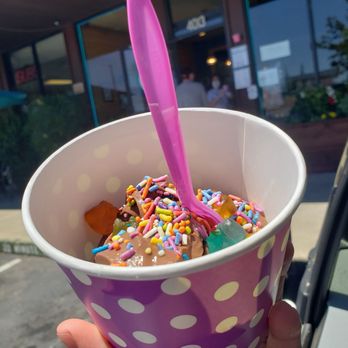 Urban Yogurt - Free birthday yogurt!! Yas gurl those are gummy bears and sprinkles - Ice Cream & Frozen Yogurt Near Me - Shingle Springs, California Urban Yogurt - Free birthday yogurt!! Yas gurl those are gummy bears and sprinkles - Ice Cream & Frozen Yogurt Near Me - Shingle Springs, California