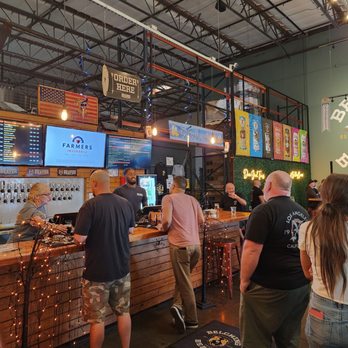 Belching Beaver Brewery - Oceanside - Line up for the brews. - Breweries Near Me - Oceanside, California