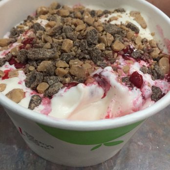 TCBY O'Hare Int'l Airport - a cup of ice cream with toppings - Ice Cream & Frozen Yogurt Near Me - Chicago, Illinois TCBY O'Hare Int'l Airport - a cup of ice cream with toppings - Ice Cream & Frozen Yogurt Near Me - Chicago, Illinois