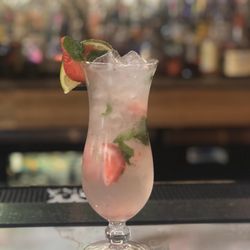 The Rusty Nail Bar - Strawberry lime mojito