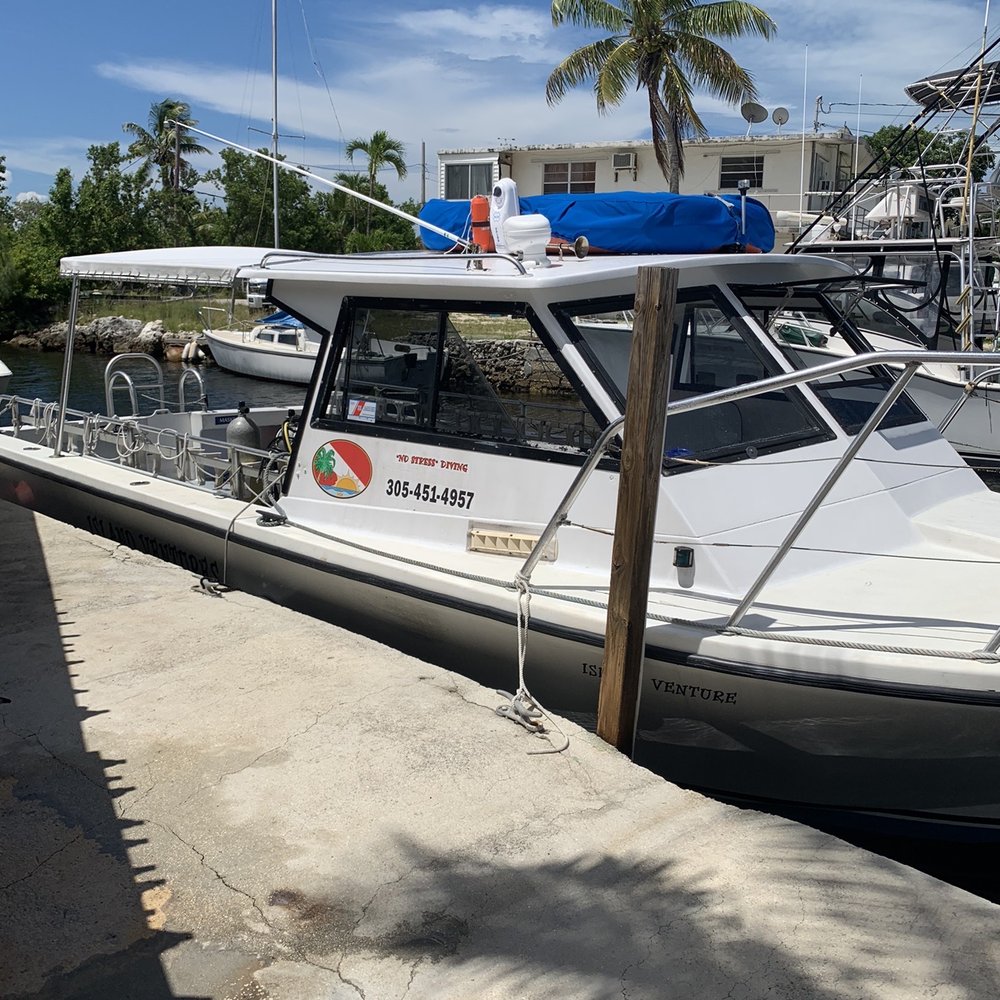 Island Ventures Diving - Boat docked - Diving Near Me - Key Largo, Florida