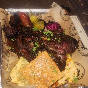 Louisiana Purchase - This is part of their smoke platter special. We called it the big back special. It's all that and more - Cocktail Bars Near Me - San Diego, California
