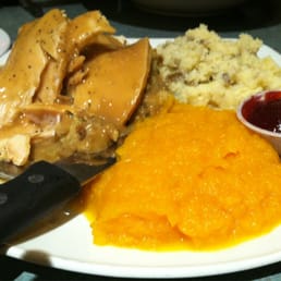 Sunday Roasted Stuffed Turkey Dinner