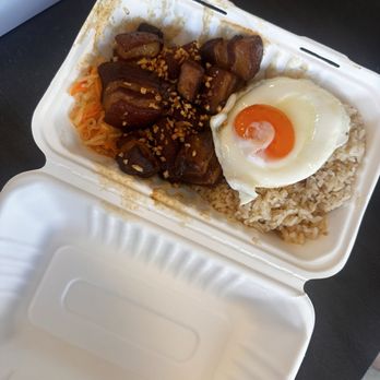 Kasama - Pork belly rice egg - Filipino Near Me - Chicago, Illinois Kasama - Pork belly rice egg - Filipino Near Me - Chicago, Illinois