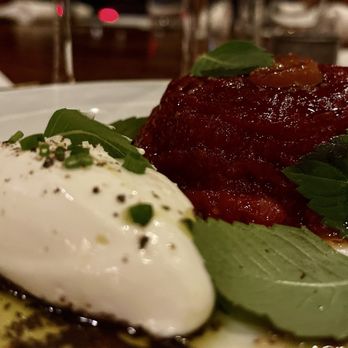 FIG - Tomato tarte tatin! - New American Near Me - Charleston, South Carolina