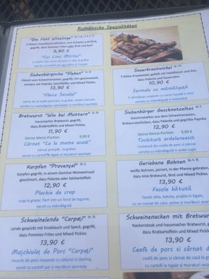 Menu photo 2 Restaurant Sandplacken Schmitten, HE
